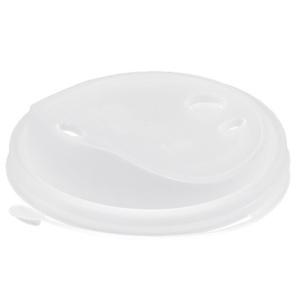 Крышка для стакана (d-90 мм) тип К с питейником прозрачная ВЗЛП (501000 шт.) 3019п 1