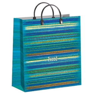 Пакет мягкий пластик 30х40 (150мкм) Твид лам. (1040 шт.) Интерпак