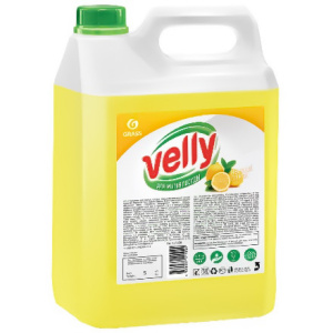 Средство моющее для посуды 5,0 кг Velly лимон GRASS (14 шт.) 125428