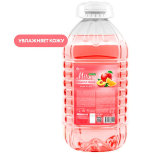Мыло жидкое 5,0 кг Milana эконом (Fresh Fruits) GRASS (14 шт.) 125806
