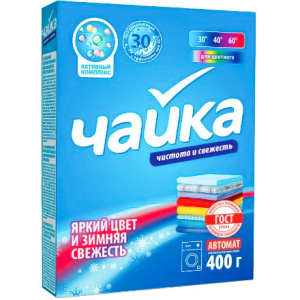 Стиральный порошок 0,4 кг Чайка-автомат Яркий цвет D0B57458FCC71C16F308A2040EC639C9