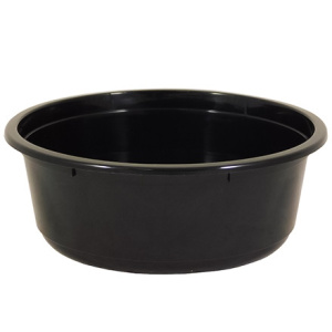 ВЗЛП-115-250 мл (PP) Дно круглое черное (D-115, H-43 мм) (50500 шт.) 1546ч