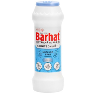 Чистящий порошок 500 г Бархат Санитарный-1 Морской бриз (120 шт) Б153