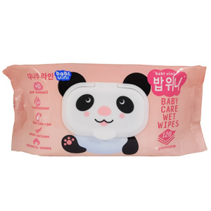 Салфетки влажные(120 шт.) BablUini Bamboo Панда с крышкой (110 шт.) BUPan-120 Салфетки влажные(120 шт.) BablUini Bamboo Панда с крышкой (110 шт.) BUPan-120