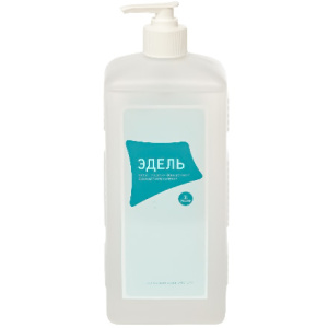 Антисептик 1,0 л Эдель с помповым дозатором (110 шт.)