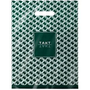 Пакет с прорубной ручкой ПВД 30х40 (35 мкм) Такт (501000 шт.) Интерпак