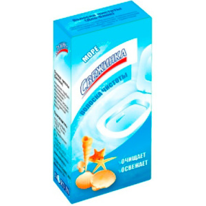 Стикер для унитаза Свежинка морская свежесть (3 шт.) (136 шт.)