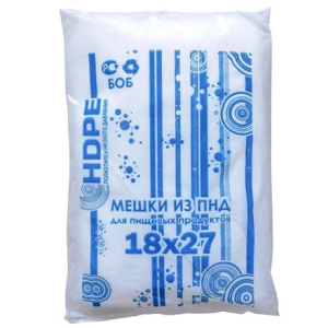 Пакет фасовочный ПНД 1827 Синие РС (140 упак)