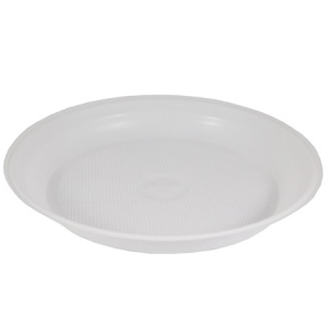 Тарелка D220 (1-секц.) ПП белая (501000 шт.) Уфа