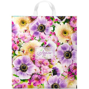 Пакет с петлевой ручкой ПНД 38х42 (40 мкм) Адель (25500 шт.) Интерпак