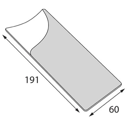 Конверт для приборов 180х60 POCKET E крафт (501600 шт.) OSQ 2