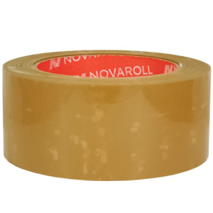 Лента клейкая (40 мкм) 48 мм х 120 м темная NOVAROLL арт.0120-245Х (624 шт.)