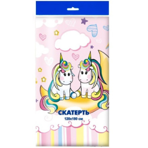 Скатерть ПВД 120х180 (35 мкм) Пастила (150 шт.) Интерпак