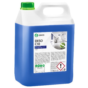 Средство дезинфицирующее 5,0 кг Deso C10 "GRASS" (1/4 шт.) 125191