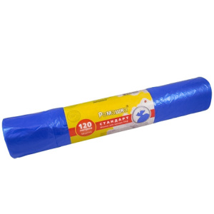 Мешок дмусора ПНД 120 л (50 шт.) рулон синий СТАНДАРТ (120 шт.) НМ1205020 Мешок дмусора ПНД 120 л (50 шт.) рулон синий СТАНДАРТ (120 шт.) НМ1205020