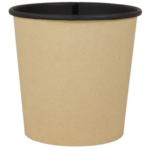 Round Bowl (d-100) 500 мл ДНО BLACK WOOD h-95 мм (600 шт.) OSQ