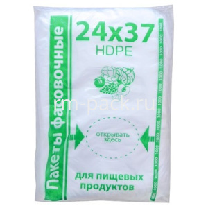 Пакет фасовочный ПНД 24х37  ЭКСТРА Зеленые "БОБ" (1/15 упак.)