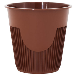 Стакан 250 мл с полукруглой вырубкой (d-90 мм) ВЗЛП коричневый (13260 шт.) 1033кор