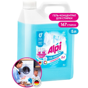 Средство для стирки 5,0 л Alpi Duo Gel GRASS (14 шт.) 125787 Средство для стирки 5,0 л Alpi Duo Gel GRASS (14 шт.) 125787