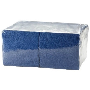 Салфетка 33х33 (1 сл.) 300 л. синяя (16 шт.)