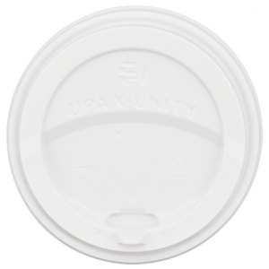 Крышка для стакана (d-90 мм) закрытый питейник БЕЛАЯ UpaxUnity (502000 шт.)