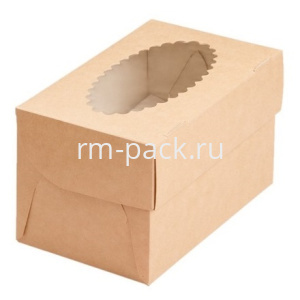 Упаковка для маффинов MUF  2 (25/250 шт.) OSQ