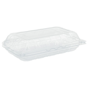 Емкость перфорированная КВК-350 для черри и ягод с крышкой прозрачная (400 шт.) UpaxUnity