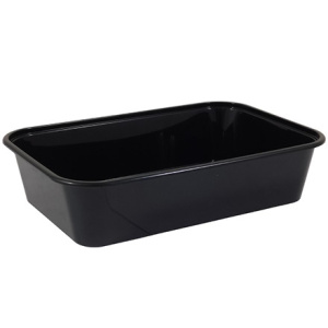 Контейнер под запайку (117х175х40) Перинт 500 мл (550 шт.) Черный