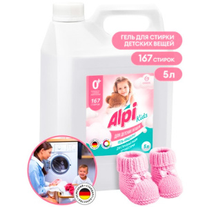 Средство для стирки 5,0 л Alpi Delicate Gel KIDS GRASS (14 шт.) 125779 Средство для стирки 5,0 л Alpi Delicate Gel KIDS GRASS (14 шт.) 125779
