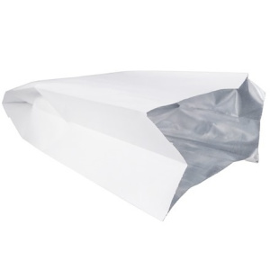 Пакет бумажный дгриля 310х145+90 бумагафольга Белый (1000 шт.)