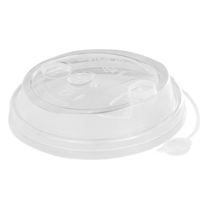 Крышка для стакана (d-80 мм) со СЪЕМНЫМ питейником прозрачная (501000 шт.) 3002