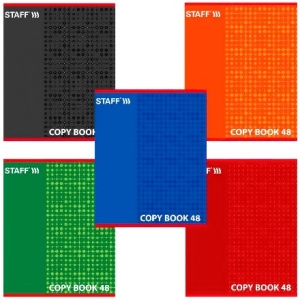 Тетрадь 48 л. клетка (130 шт.) 1