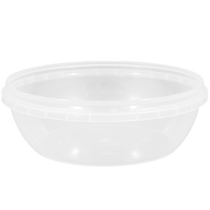 Контейнер плошка 500 мл (Н-49, D-145) упорное кольцо+конт.замок (400 шт.) Перинт бк