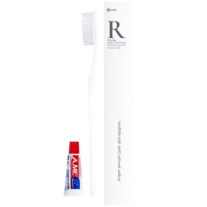 Зубной набор в картонной упаковке Room (зуб.щетка+зуб.паста в тюбике 3 г) (1150 шт.) HR-5005