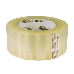 Лента клейкая (43мкм) 48мм150м прозрачная Нова Ролл 204 арт. 0120-444X (630 шт.)