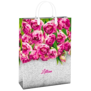 Пакет мягкий пластик 30х40 (150 мкм) Соцветие лам. (1040 шт.) Интерпак