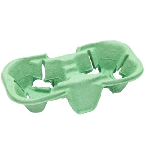 Держатель на 2 стакана ЗЕЛЕНЫЙ (150 шт.)