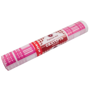 Скатерть в рулоне ПВД 110х180 (40 мкм) "Клетка" красная (5 шт.) (1/20 шт.) Platinum Roll