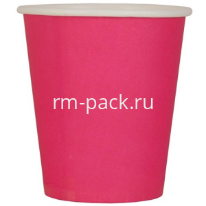 Стакан ГН 180 мл (d-73 мм) бумажный Розовый (Фуксия) (50/1000 шт.) GoodCup