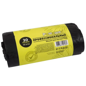 Мешок дмусора ПНД 30 л (30 шт.) рулон ПРОФИ (120 шт.) ПФ-303020