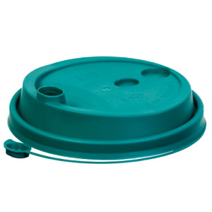 Крышка для стакана (d-90 мм) box4food со СЪЕМНЫМ питейником темно-зеленая (501000 шт) 3001МТ-З