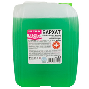 Средство моющее для стекол 5,0 л Бархат (1 шт.) УБ 701