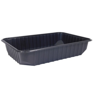 Дно контейнера плоский  500 г (186х132х35) UpaxUnity (100500 шт.) ЧЕРНЫЙ