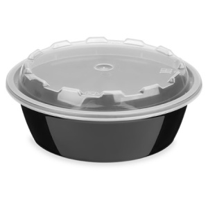 Контейнер круглый 530 мл (Н-48, D-152) Аэроснаб (150 шт.) комплект 1264