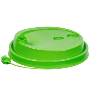 Крышка для стакана (d-90 мм) box4food со СЪЕМНЫМ питейником салатовая (501000 шт) 3001МСал