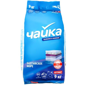 Стиральный порошок 9,0 кг Чайка-автомат Балтийское море (1 шт.)