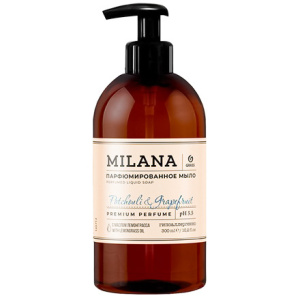 Мыло жидкое 0,3 л парфюмированное Milana Patchouli&Grapefruit GRASS (16 шт.) 125712 Мыло жидкое 0,3 л парфюмированное Milana Patchouli&Grapefruit GRASS (16 шт.) 125712