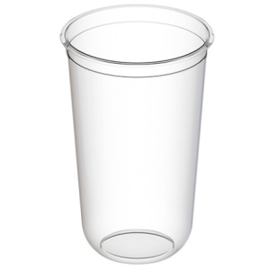 Стакан 500 мл одноразовый (d-90 мм) ВЗЛП с U-образным дном (16384 шт.) 1031гп (Глянцевый)