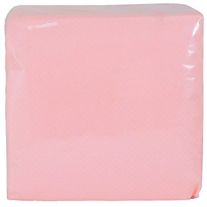 Салфетка 23х23 (1 сл.) 100 Gratias Практик Розовая (130шт.)