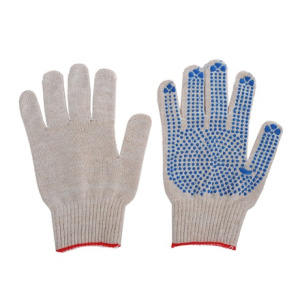 Перчатки хб с ПВХ 5 нитей (10 пар) белые (130 шт.)